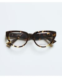 Bottega Veneta - Classic Cat Eye Eyeglasses - Lyst