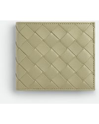 Bottega Veneta - Intrecciato Bi-fold Portemonnaie Mit Münzfach - Lyst