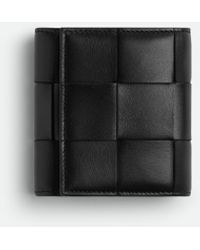 Bottega Veneta - Cassette Tri-Fold With Origami Coin Purse - Lyst