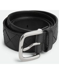 Bottega Veneta - Cintura Intrecciato Taurillon - Lyst