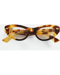 Bottega Veneta - Dizzy Cat Eye Eyeglasses - Lyst