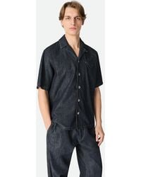 Bottega Veneta - Rinsed Straight Denim Shirt - Lyst