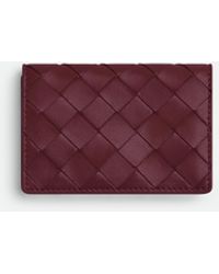 Bottega Veneta - Intrecciato Business Card Case - Lyst