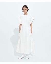 Bottega Veneta - Compact Cotton Dress - Lyst