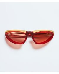 Bottega Veneta - Prisma Cat Eye Sunglasses - Lyst