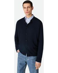 Bottega Veneta - Wool Rib Cardigan - Lyst