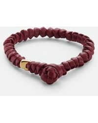 Bottega Veneta - Knot Leather Bracelet - Lyst