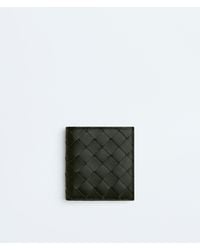 Bottega Veneta - Intrecciato Slim Bi-Fold Wallet - Lyst