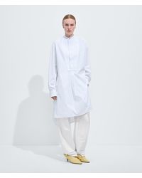Bottega Veneta - Compact Cotton Poplin Shirt - Lyst