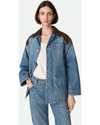 【BOTTEGA VENETA】 インディゴ ターンアップデニム パン ミッドブルーヴィンテージ インディゴウォッシュド ワイドレッグ