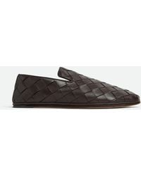 Bottega Veneta - Sunday Intrecciato Leather Slip-On Shoes - Lyst