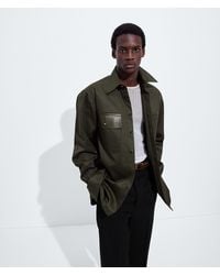 Bottega Veneta - Cotton Gabardine Shirt - Lyst