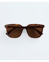 Bottega Veneta - Soft Recycled Acetate Square Sunglasses - Lyst