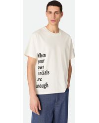 Bottega Veneta - Cotton Printed Jersey T-Shirt - Lyst