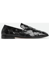 Bottega Veneta - Roma Intrecciato-leather Loafers - Lyst