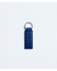 Bottega Veneta - Woven Mycelium Key Ring - Lyst