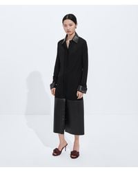 Bottega Veneta - Crepe Viscose Jersey Dress - Lyst
