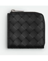 Bottega Veneta - イントレチャート スクエア ジップアラウンドウォレット - Lyst