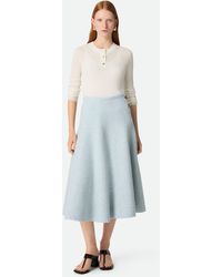 Bottega Veneta - Wool Boucle Skirt - Lyst