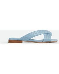 Bottega Veneta - Riva Flat Mule - Lyst