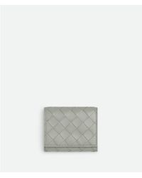 Bottega Veneta - Intrecciato Small Tri-Fold Wallet - Lyst