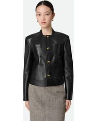 Bottega Veneta - Leather Jacket - Lyst