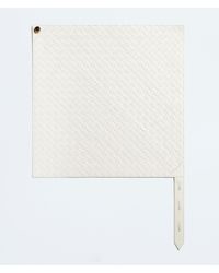 Bottega Veneta - Leather Intrecciato Foulard - Lyst