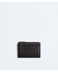 Bottega Veneta - Woven Mycelium Zipped Card Case - Lyst