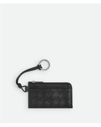 Bottega Veneta - Intrecciato L-Zippered Card Holder On Strap - Lyst