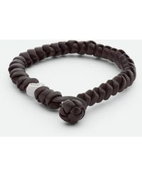 Bottega Veneta - Knot Leather Bracelet - Lyst