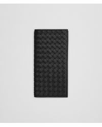 Bottega Veneta CONTINENTAL PORTEMONNAIE AUS INTRECCIATO VN - Schwarz