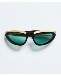 Bottega Veneta - Prisma Cat Eye Sunglasses - Lyst