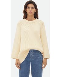 Bottega Veneta - Oversized Wool Cashmere T-Shirt - Lyst
