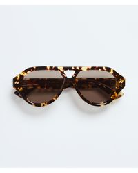 Bottega Veneta - Dizzy Aviator Sunglasses - Lyst
