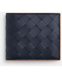 Bottega Veneta - Intrecciato Bi-Fold Wallet With Coin Purse - Lyst