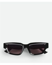 Bottega Veneta - Quadratische Sharp Sonnenbrille - Lyst
