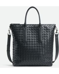 Bottega Veneta - Intrecciato Zipped North-South Tote - Lyst
