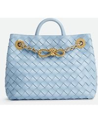 Bottega Veneta - Kleine Andiamo Mit Kette - Lyst