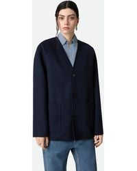 Bottega Veneta - Light Wool And Cashmere Coat - Lyst