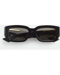 Bottega Veneta - Dash Rectangular Sunglasses - Lyst