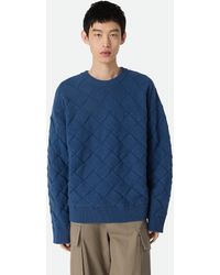 Bottega Veneta - Intrecciato Wool Sweater - Lyst
