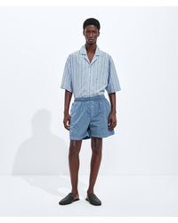 Bottega Veneta - Crinkled Nylon Swim Shorts - Lyst
