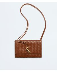 Bottega Veneta - Andiamo Pouch On Strap - Lyst