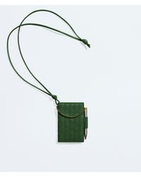 Bottega Veneta - Intrecciato Piccolo Pencil Badge Holder - Lyst