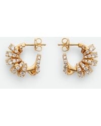 Bottega Veneta - Twist Hoop Earrings - Lyst