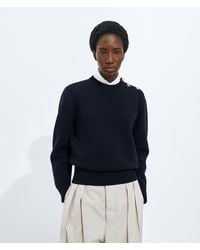 Bottega Veneta - Wool And Cotton Sweater - Lyst
