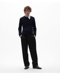 Bottega Veneta - Merino Wool Rib Knit Sweater - Lyst