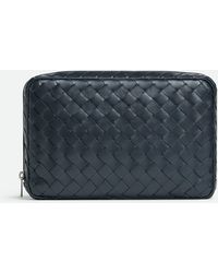 Bottega Veneta - Intrecciato Large Zipped Organizing Pouch - Lyst