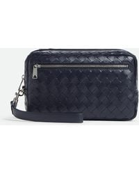 Bottega Veneta - イントレチャート リストレット ポーチ - Lyst