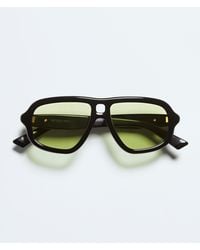 Bottega Veneta - Sophia Ribbon Aviator Sunglasses - Lyst